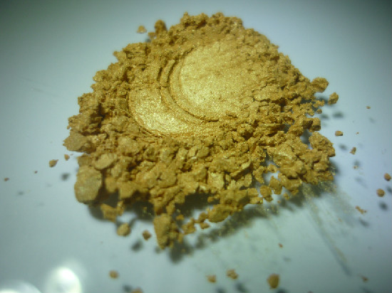 Fine Satin Gold mica powder