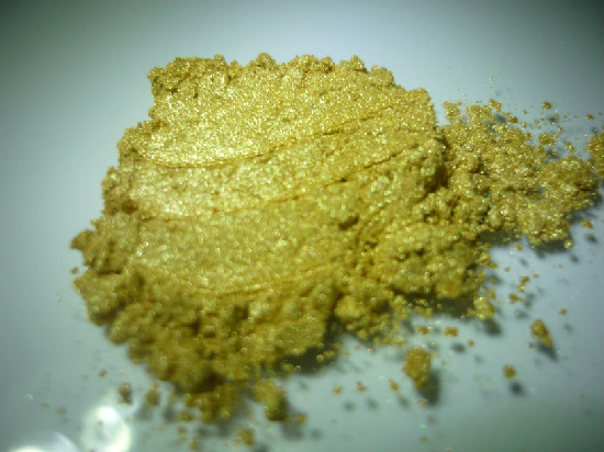 Bright Gold mica powder