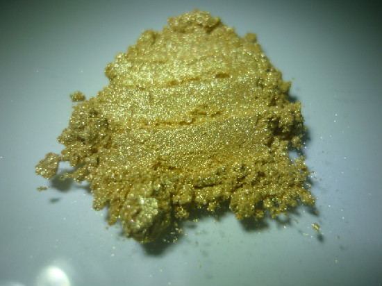 Flash Red Gold mica powder