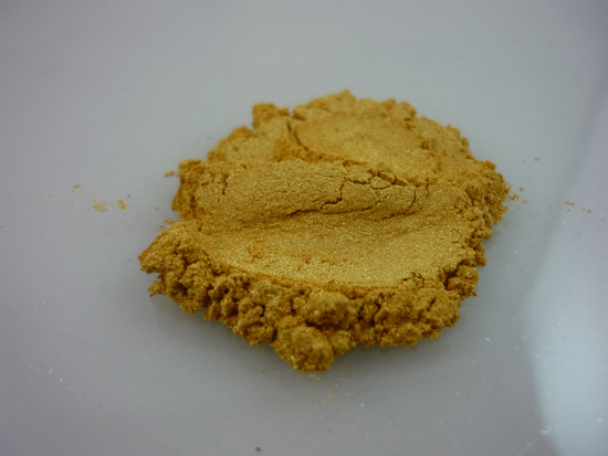 Yellow Gold mica powder
