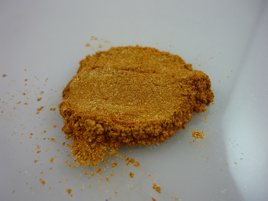 Flash Red Gold mica powder