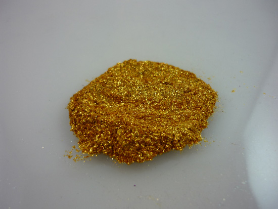 Shimmer Deep Gold mica powder