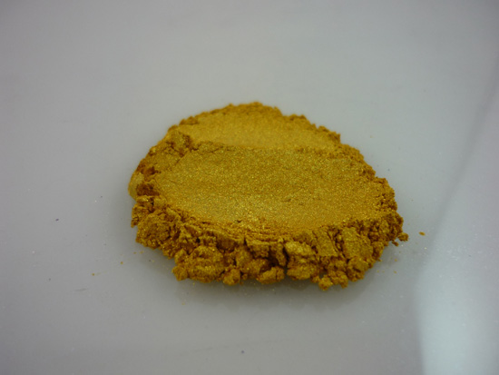 Pt Gold mica powder