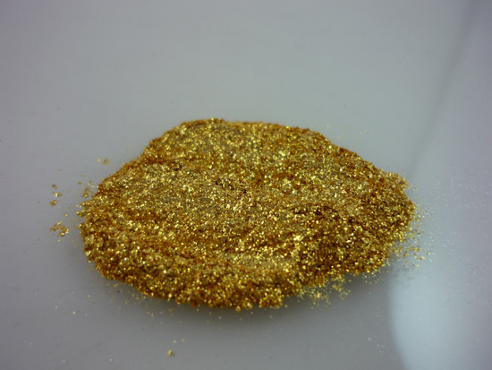 Shimmer Pt Gold mica powder
